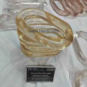 Cadena de eslabones grandes de resina estilo vintage, mezcla de colores, todos los colores disponibles, cadena de eslabones redondos grandes y gruesos de resina acrílica, arte de pared. - Product Image 2