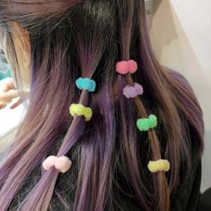 Coletero Elástico Simple para Niñas, Color Sólido, Duradero, en Caja, Lindo y Dulce, para Cola de Caballo o Trenza Pequeña - Product Image 6