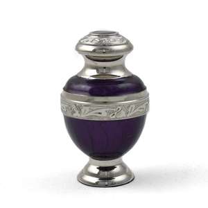 Urna de Cremación para Mascotas de la Colección 4 Bend, Urna Pequeña para Recuerdos, Acabado Plateado, Urna de Cremación Antigua de Peltre, Artículos Funerarios - Product Image 5