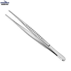 Pinzas Atraumáticas Manuales GERMAN DEBAKEY de 15 cm, Mordazas de 2.0 mm, Acero Inoxidable, Certificación CE - Product Image 1