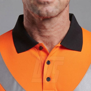Chemises polo de travail à manches longues pour hommes, chemises à col avec logo personnalisé, vêtements de travail durables, uniformes pour le personnel de l'entreprise et usage quotidien - Product Image 6