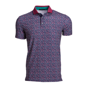 Chemise à manches courtes blanche pour homme, style décontracté, coupe classique, tricotée, 100% polyester, séchage rapide - Product Image 4