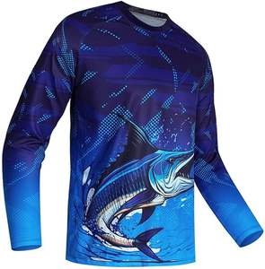 Camisa de Pesca Unisex SHH 2026 Palmyth, Manga Larga, Protección Solar UPF 50+, Transpirable, Talla Grande, con Bolsillo - Product Image 1