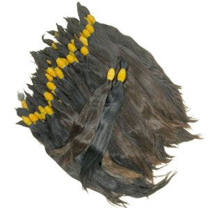 เครื่องเรมี่ผมธรรมชาติทำจากผมมนุษย์จัดแนวหนังกำพร้า100% คู่เรียงตามธรรมชาติ100กรัม - Product Image 4