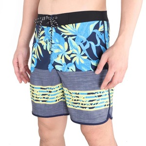 <b>Men's</b> Geometric Print Satin Quick Dry Mid Waist Drawstring Shorts with Pockets Casual Swim <b>Trunks</b> - Product Image 5