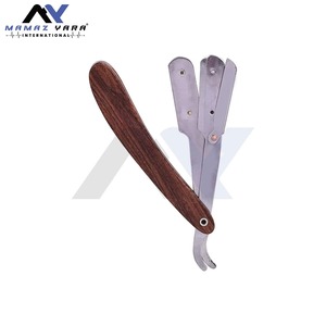 Navaja de Afeitar Profesional para Hombre con Mango de Madera, Navaja de Barbero con Bloqueo Giratorio, Cuchilla de un Solo Filo, Herramienta Clásica para Afeitar la Cara y el Cuidado de la Barba - Product Image 6