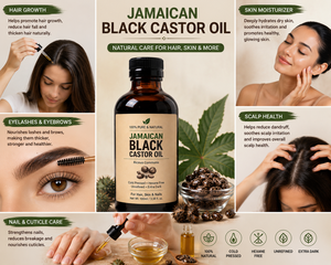 Aceite de Ricino al por Mayor, Aceite de Ricino Negro Jamaicano Prensado en Frío para el Crecimiento de Pestañas, Cejas y Cabello, Aceite Fortalecedor para la Línea del Cabello - Product Image 5