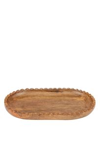 Contemporary Wooden Serving Bowl <b>For</b> Salad Fruit Serving Stylish <b>Kitchen</b> Dining Table <b>Decoration</b> <b>Item</b> - Product Image 6