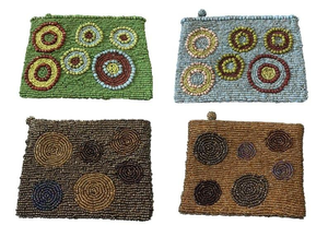 Porte-monnaie à fleurs, brodé de perles, fait main, avec couleur personnalisée pour femmes et filles par MULTI CRAFT - Product Image 3