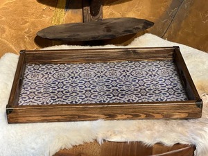 High Quality Handmade Eco Friendly Wooden Serving Tray Multipurpose for Tea Dining <b>Table</b> <b>Decor</b> Gift Hamper Dishwasher Safe - Product Image 2