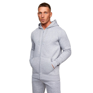 Conjunto Deportivo de 2 Piezas Personalizado de Invierno Unisex, 100% Algodón, Cortavientos, Transpirable, Pantalones Deportivos y Sudadera con Capucha - Product Image 1