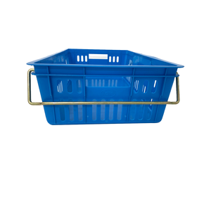 Ventilated PP <b>Plastic</b> Vegetable Harvest Basket Fruit Produce <b>Crate</b> Agricultural Picking Tray - Product Image 4