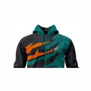 Sudaderas con capucha de forro polar transpirable con cremallera y estampado digital para invierno, antiencogimiento, manga larga, precio económico al por mayor para eventos de ropa de equipo - Product Image 6