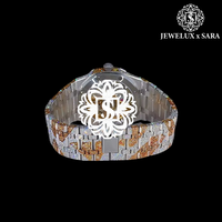 Reloj Mecánico de Lujo de Acero Inoxidable de Primera Calidad con Diamantes, Edición Limitada, Regalos para Celebraciones Especiales