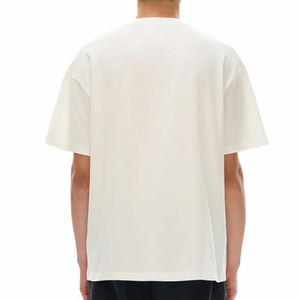 T-shirts de qualité supérieure avec logo personnalisé, en coton épais 100% pour hommes, 280 GSM, coupe ample, épaules tombantes - Product Image 3