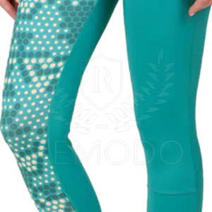 Legging de sport personnalisé sans couture, doux, à séchage rapide, en polyester/spandex, taille mi-haute, pour yoga, fitness et activités de plein air - Product Image 6