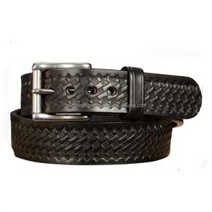 Cinturón de Cuero Genuino Marrón Hecho a Mano con Grabado, Estilo Western, 100% Cuero de Grano Completo, Calidad Premium, Disponible para OEM, Cinturón Vintage de Vaquero/Vaquera - Product Image 4