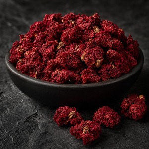 Decorative dried pomegranate <b>flowers</b> with authentic texture and vibrant appearance for artistic and ornamental use - Product Image 6