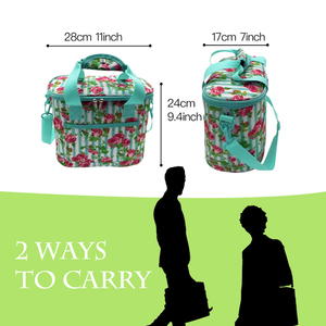 Sac isotherme personnalisé à bas prix, sac à lunch souple et portable, imperméable, pour le camping, la randonnée, le pique-nique - Product Image 5