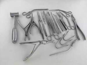 Juego de Instrumentos Quirúrgicos para Septoplastia, 23 Piezas, Instrumentos de Acero Inoxidable para Otorrinolaringología, Kit de Cirugía Nasal con Certificación CE - Product Image 3