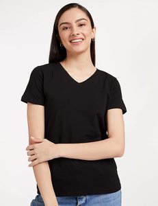 Camisetas con tu diseño, camisetas transpirables para mujer, camisetas cortas al por mayor, camisetas de algodón en blanco para mujer, informales - Product Image 2