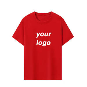 เสื้อยืดคอกลมผ้าแคนวาสคุณภาพสูงทรงปกติไซส์ US สำหรับผู้ชาย  แบบเรียบๆ สำหรับงานพิมพ์แบบรีดร้อน ตำแหน่งโลโก้ด้านหน้า - Product Image 4