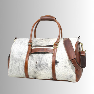 Bolsa de Viaje de Fin de Semana de Cuero Ecológico de Moda Premium, Elegante, Duradera, Espaciosa, Compañera de Viaje Unisex, Diseño de Lujo Hecho a Mano - Product Image 5