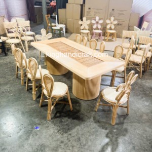 Sillas Infantiles Hechas a Mano de Mimbre Natural para Alquiler en Eventos de Boda, Decoración Boho para Fiestas, Proveedor Mayorista de Muebles de Ratán - Product Image 2