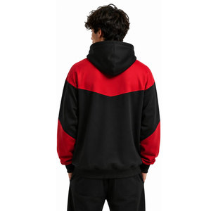 Sudadera con Capucha de Color Personalizado para Hombre, de Poliéster, Felpa Francesa, Informal, Transpirable, con Bolsillo Frontal y Logotipo Estampado, Estilo Otoñal - Product Image 5