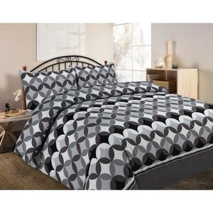 Ensemble de housse de couette à motifs imprimés, taille Queen, polyester matelassé, literie d'hiver, hypoallergénique, respirant, lavable en machine - Product Image 1