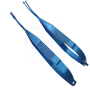 AL MIDA AMHC-R-401 Pince à Nucleus Ophthalmique 110mm Manuelle en Titane Réutilisable Autoclavable Instrument Chirurgical CE - Product Image 1