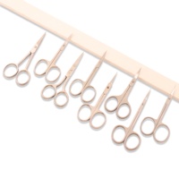 Ciseaux de coupe d'ongles à cuticules incarnés manucure russe pédicure outils de soin des ongles en acier inoxydable avec pointe pointue