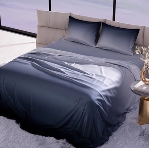 Draps de lit élégants et modernes en microfibre 125 GSM, légers, confortables, pour toutes les saisons - Product Image 1