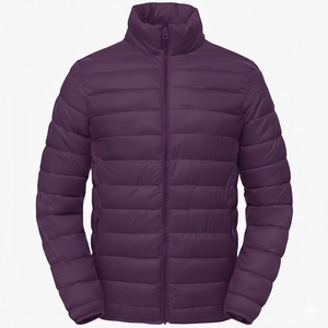 2025 Men's Puffer <b>Jacket</b> Custom Logo Plus Size Winter Casual Outdoor <b>Waterproof</b> Hooded Turtleneck 100% Cotton Wholesale Fashion - Product Image 5