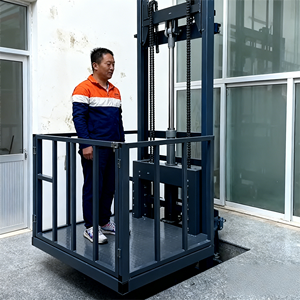 Ascenseur hydraulique électrique télécommandé HAOKUN SJD à installation facile, certifié CE, pour usage résidentiel/précisieux, 4ème étage, 8 personnes - Product Image 1