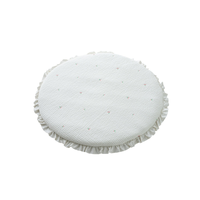 [S.P Company] Tapis de jeu pour bébé Lolbaby en coton premium à imprimé animal, brodé, résistant à l'eau, antibactérien, lavable, pour la chambre d'enfant