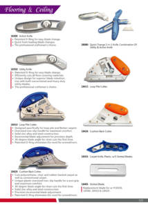 Couteau professionnel à lame fixe pour découpe de tapis - Product Image 5