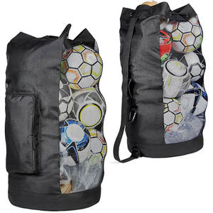 Lightweight Sport Soccer Ball <b>Backpack</b> with Spacious Interior Nylon Material Eco-Friendly Design for Ball and Shoe Storage - Product Image 1