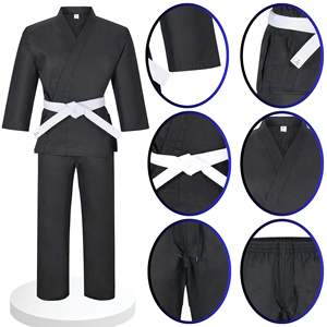 Uniformes de Artes Marciales Personalizados de la Mejor Calidad, Servicio OEM, Kimono de Judo, Traje Gi, Poliéster/Algodón 280g, Antiencogimiento - Product Image 4