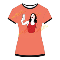 Camisetas Formales de Manga Corta a Cuadros para Mujer, 95% Algodón, 5% Elastano, de Alta Calidad, Sin Marca, al por Mayor, Personalizadas con Impresión