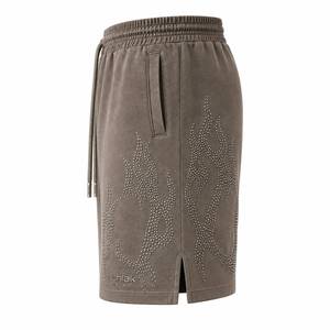 RICHTALK SPORTS <b>Men's</b> Baggy <b>Trousers</b> Mid Waist <b>Drawstring</b> Casual Breathable Lightweight Winter Wear Quick Dry Polyester/Cotton - Product Image 3