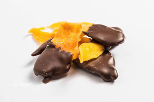Tranches de mangue séchée biologique enrobées de chocolat, coupes de fruits gourmands conservées dans l'eau, pack de confiseries en vrac, export en gros - Product Image 3