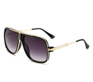 RTS 2026 Fashionable Metal <b>Large</b> <b>Frame</b> Sunglasses with UV400 Protection Durable Full Rim Design for Unisex Luxury - Product Image 3