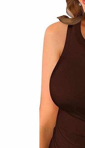 Wholesale <b>Womens</b> Scoop Neck Tank Top Soft Cotton <b>Sleeveless</b> Summer <b>Shirt</b> Casual Stretch Fit Lightweight <b>Womens</b> Apparel - Product Image 2