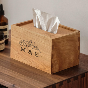 Boîte à mouchoirs en bois au design moderne, vente en gros, par Perfect Enterprises - Product Image 3