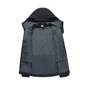 Nouvelle veste en polaire sherpa sur mesure, couleur unie, fermeture éclair, coupe ample, manches longues, veste sherpa pour homme, chaude, douce, hiver - Product Image 3