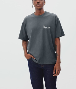 เสื้อยืดแขนยาวสองชั้นสำหรับผู้ชาย ยี่ห้อ Relevo Industries ทรงปกติ คอกลม ปักโลโก้ด้านหน้า ผ้าเจอร์ซีย์ลำลอง 100% ผ้าฝ้าย - Product Image 6