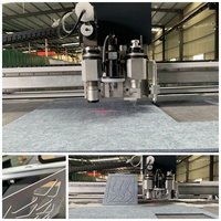 1625 CNC couteau oscillant matériau acoustique feutre pour animaux de compagnie panneau acoustique rainurage droit acoustique panneau pour animaux de compagnie Machine de découpe