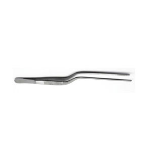 Pince chirurgicale incurvée en acier inoxydable à pointe dentelée 16 cm, instrument de pansement Adson Bayonet - Product Image 5