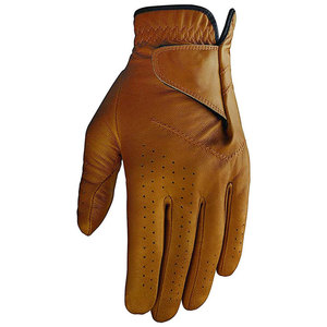 Gant de golf en cuir véritable violet, main droite, respirant, fermeture à boucle et crochet, pour femmes, sport, golf, unisexe - Product Image 5